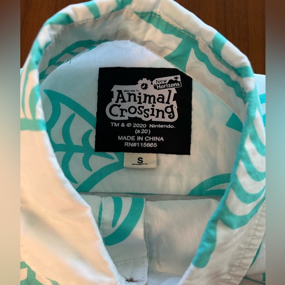 Animal Crossing: New Horizons Tom Nook Button-Up Shirt Cosplay Costume S - Picture 3 of 4